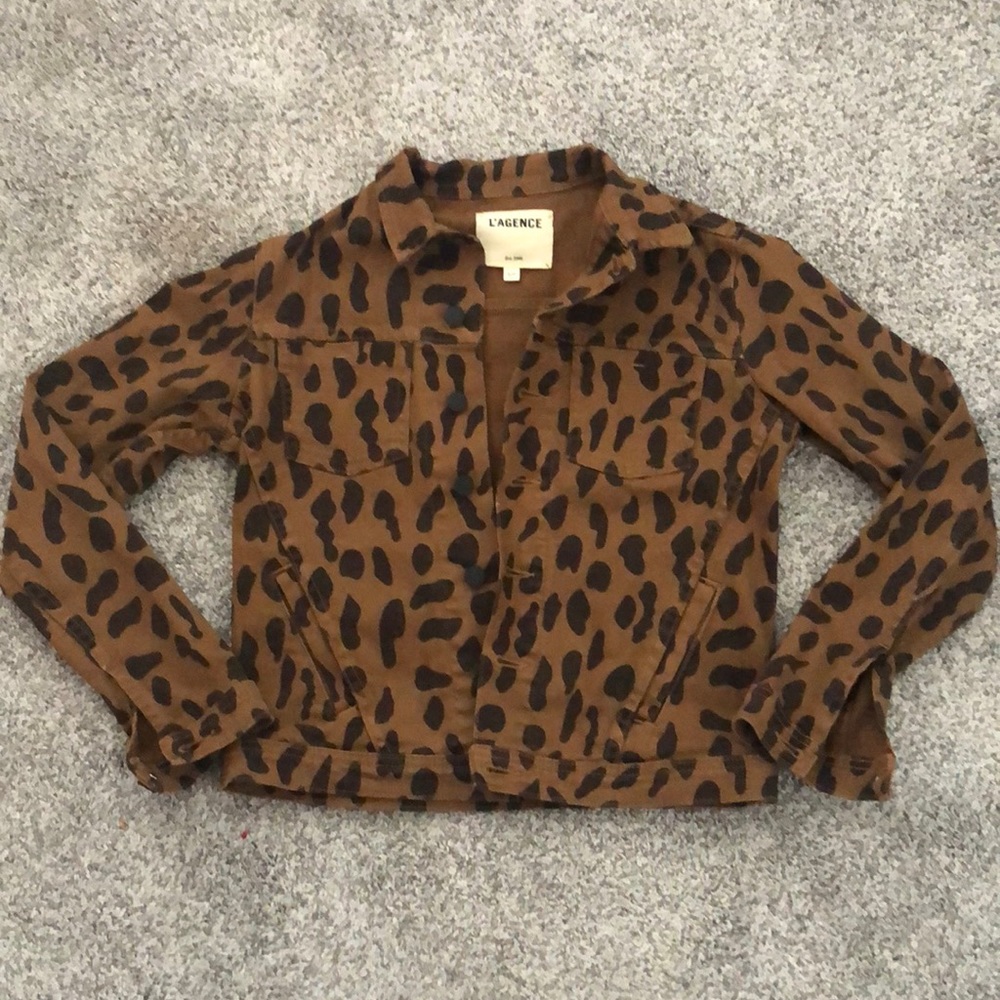L’AGENCE denim jacket
